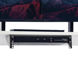 StarTech.com RK219WALLV stativ 2U Vægmonteret stativ Sort