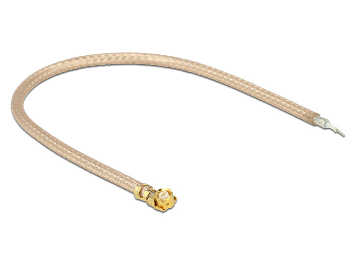 DeLOCK 0.1m MHF U.FL/RG178 koaxial kabel 0,1 m Transparent