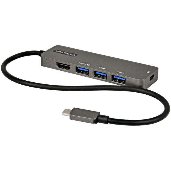 StarTech.com DKT30CHPD3 dockingstation USB 3.2 Gen 1 (3.1 Gen 1) Type-C Sort, Grå