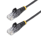 StarTech.com N6PAT250CMBKS netværkskabel Sort 2,5 m Cat6 U/UTP (UTP)