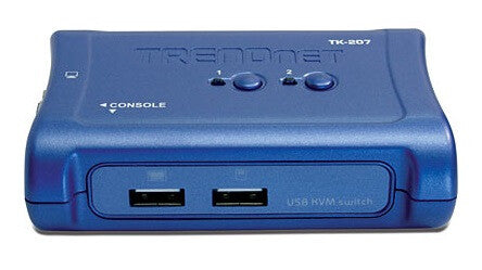 Trendnet TK-207K KVM Switch Blå