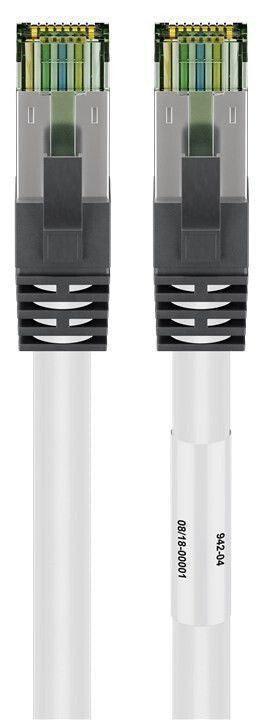 Goobay 55127 netværkskabel Hvid 5 m Cat8.1 S/FTP (S-STP)