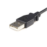 StarTech.com UUSBHAUB1M USB-kabel USB 2.0 1 m USB A Micro-USB B 0,48 Gbit/sek. Sort
