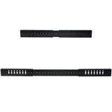 StarTech.com 4POSTRACK12U stativ 12U Fritstående reol Sort
