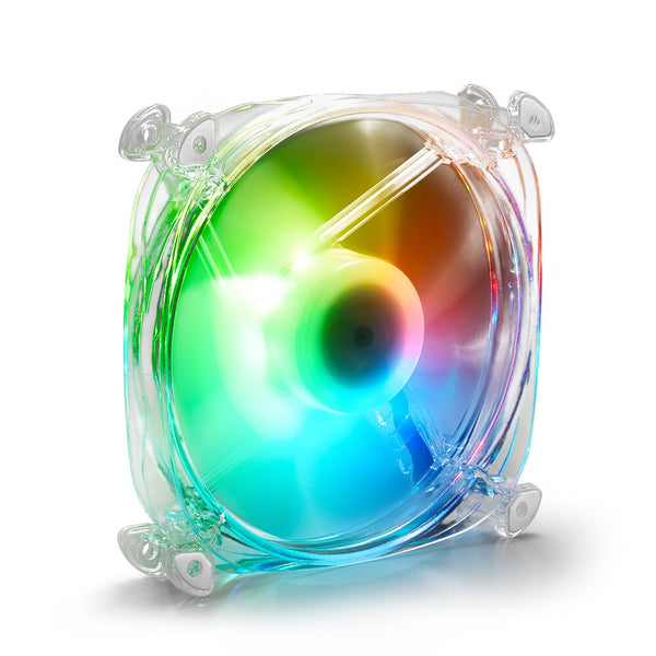 Sharkoon Shark Disc Computerkabinet Ventilator 12 cm Transparent 1 stk