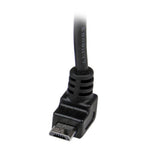 StarTech.com 1m USB2.0 A - micro B m/m USB-kabel USB A Micro-USB B 0,48 Gbit/sek. Sort
