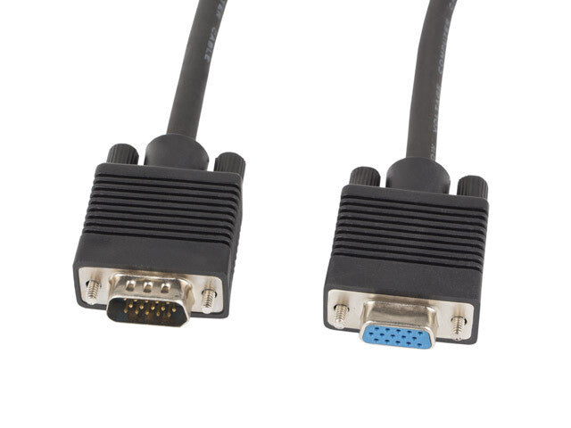 Lanberg CA-VGAC-10CC-0030-B+ VGA kabel 3 m VGA (D-Sub) Sort