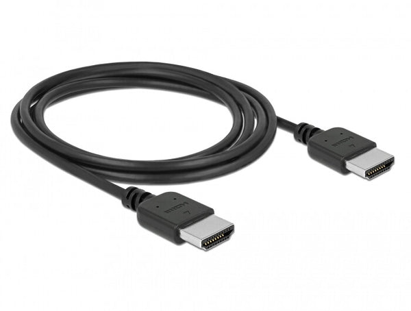 DeLOCK 85217 HDMI-kabel 2 m HDMI Type A (Standard) Sort