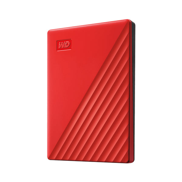 Western Digital My Passport ekstern harddisk 4 TB 3.2 Gen 1 (3.1 Gen 1) Rød