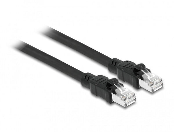 DeLOCK 80115 netværkskabel Sort 3 m Cat6a F/UTP (FTP)