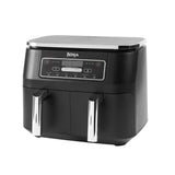 Ninja AF300 Dobbelt 7,6 L Enkeltstående 2470 W Varmluftsteger Sort