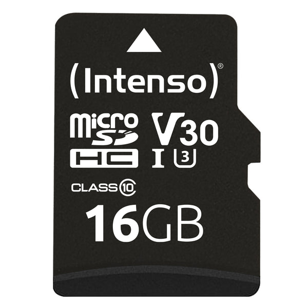 Intenso 3433470 hukommelseskort 16 GB MicroSDHC UHS-I Klasse 10