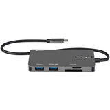 StarTech.com DKT30CHSDPD dockingstation Ledningsført Grå