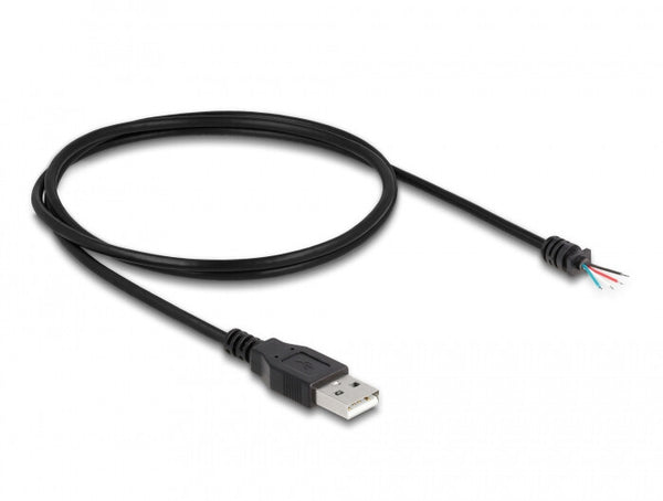 DeLOCK 64184 USB-kabel USB 2.0 1 m USB A Sort