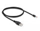 DeLOCK 64184 USB-kabel USB 2.0 1 m USB A Sort