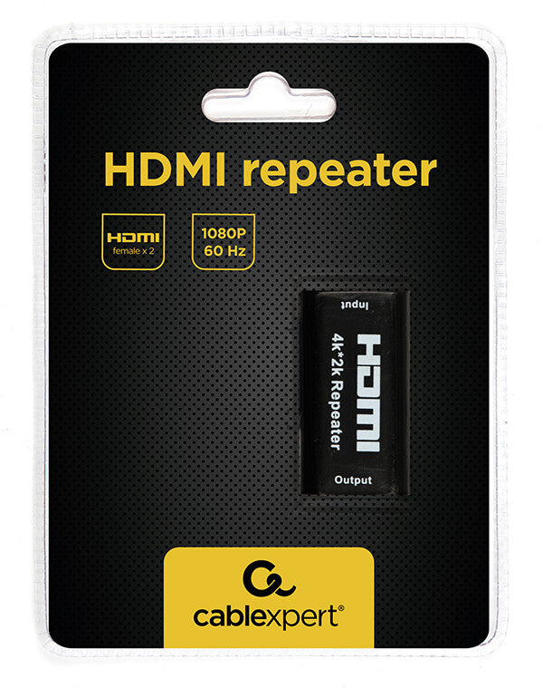 Gembird DRP-HDMI-02 bridge og repeater 3000 Mbit/s