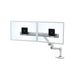 Ergotron LX Series Desk Dual Direct Arm 63,5 cm (25") Skrivebord Hvid