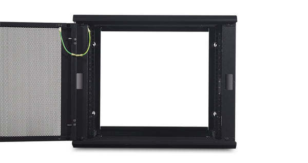 APC AR109 stativ 9U Vægmonteret stativ Sort