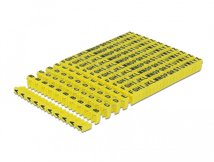 DeLOCK 18303 kabelholder Gul 260 stk