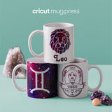 Cricut Mug Press Starter Package Hvid