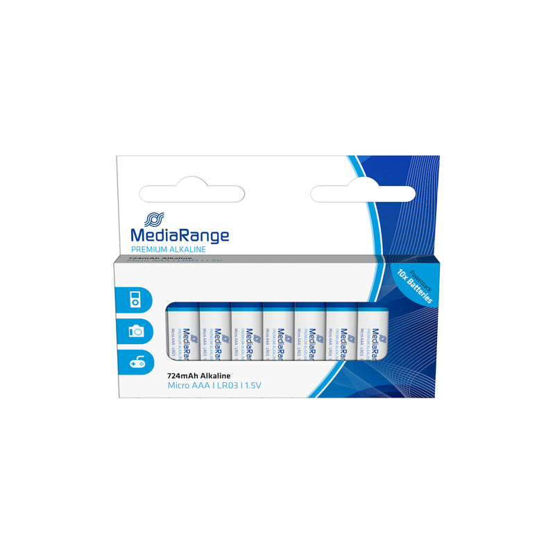 MediaRange MRBAT102 husholdningsbatteri Engangsbatteri AAA Alkaline