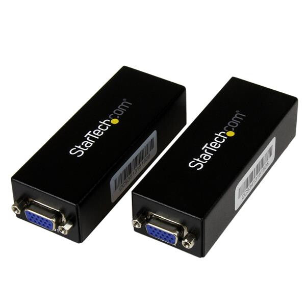 StarTech.com ST121UTPEP AV forlænger AV sender & modtager Sort