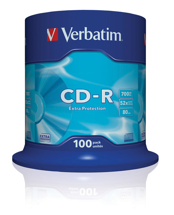 Verbatim CD-R Extra Protection 700 MB 52x 100 stk