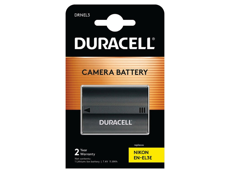 Duracell DRNEL3 batteri til kamera/videokamera Lithium-Ion (Li-Ion) 1600 mAh