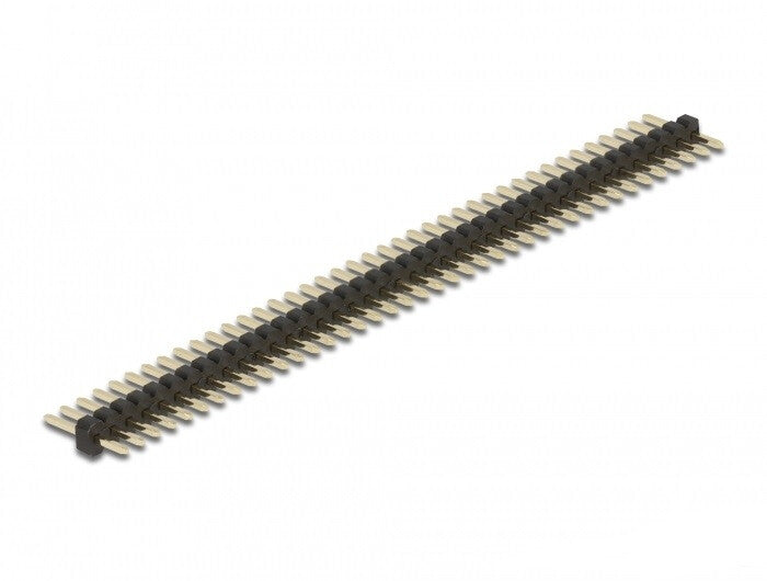 DeLOCK 66688 tilbehør til printkort (PCB) Pin header Sort, Metallic 5 stk