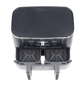 Ninja AF400EU frituregryde Dobbelt 9,5 L Enkeltstående 2470 W Varmluftsteger Sort