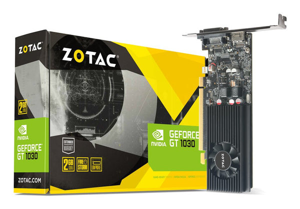Zotac ZT-P10300A-10L grafikkort NVIDIA GeForce GT 1030 2 GB GDDR5
