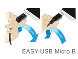 DeLOCK 84807 USB-kabel USB 2.0 1 m USB A Micro-USB B 0,48 Gbit/sek. Hvid