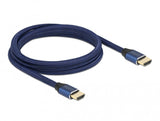 DeLOCK 85447 HDMI-kabel 2 m HDMI Type A (Standard) Blå