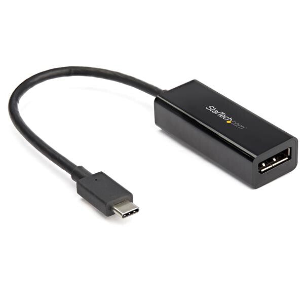 StarTech.com CDP2DP14B USB grafisk adapter 7680 x 4320 pixel Sort