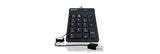 KeySonic ACK-118BK numerisk tastatur Universel USB Sort