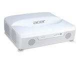 Acer Apex Vision L812 Ultrakort projektor med kort projiceringsafstand 4000 ANSI lumens DLP UHD 4K (3840x2160) 3D Hvid