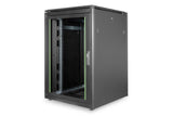 Digitus DN-19 22U-8/8-B-1 stativ Fritstående reol Sort