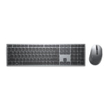 DELL KM7321W tastatur Mus inkluderet Kontor RF trådløs + Bluetooth AZERTY Belgisk Grå, Titanium
