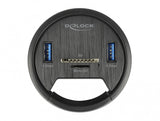 DeLOCK 64152 stikkontakt Sort