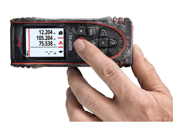 Leica DISTO X3 Laserafstandsmåler Sort 150 m