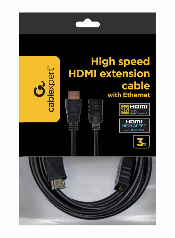 Gembird CC-HDMI4X-10 HDMI-kabel 3 m HDMI Type A (Standard) Sort