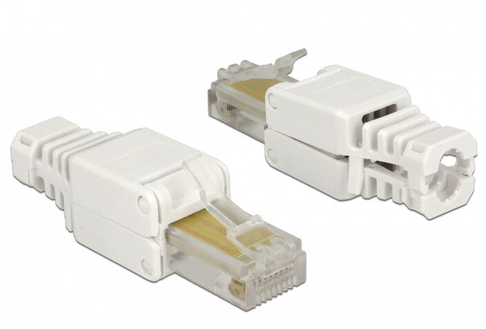 DeLOCK 86415 kabelsamler RJ-45 Hvid