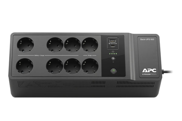 APC BE850G2-GR UPS-enhed Standby (offline) 0,85 kVA 520 W 8 AC stikkontakt(er)