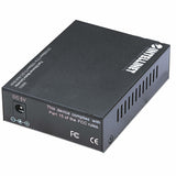 Intellinet 506502 netværksomformer til medie 100 Mbit/s 1310 nm Multitilstand Sort