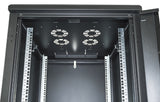 Intellinet 713382 stativ 36U Fritstående reol Sort