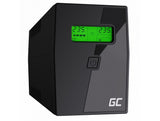 Green Cell UPS02 UPS-enhed Interaktivt indgangsstik 0,8 kVA 480 W 2 AC stikkontakt(er)