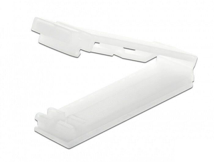 DeLOCK 60180 kabelorganisator Gulv Kabelholder Transparent 10 stk