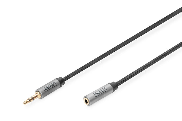 Digitus DB-510210-018-S lydkabel 1,8 m 3.5mm Sort