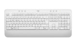 Logitech Signature K650 tastatur Kontor Bluetooth QWERTZ Tysk Hvid