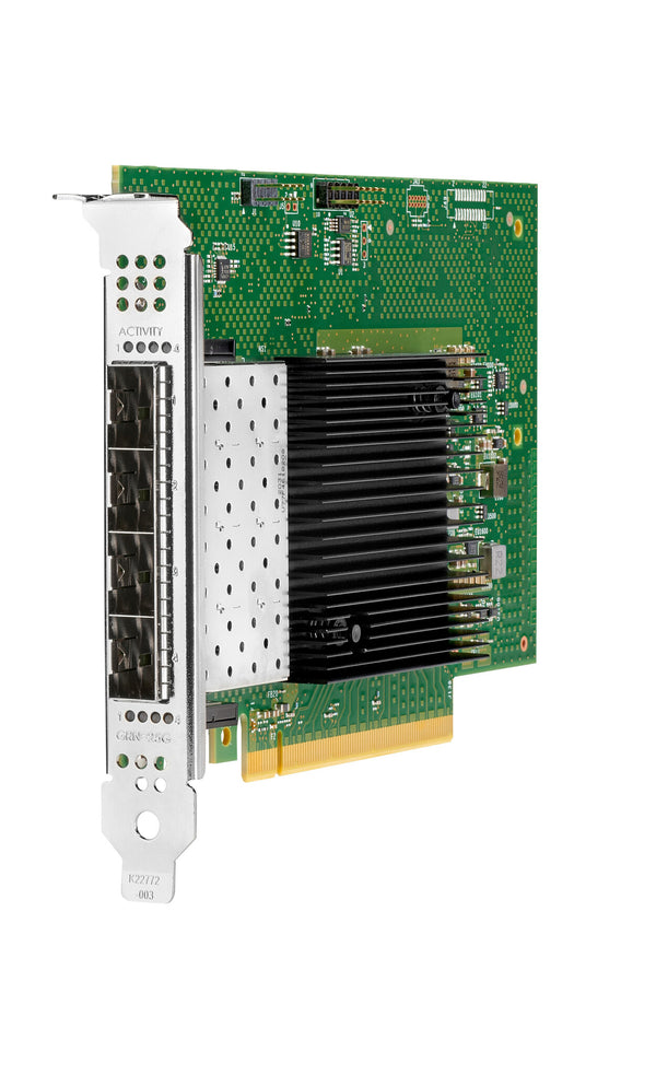 HPE Intel E810-XXVDA4 Ethernet 10/25Gb 4-port SFP28 Adapter for Intern Ethernet / Fiber 25 Mbit/s